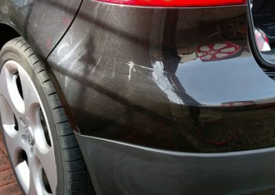 Image of a car requiring a car paint repair