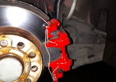 Spray Painted Brake Caliper Image 1