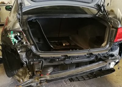 Image of car requiring crash repair