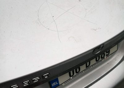 Car Boot Vandal Scratch Image