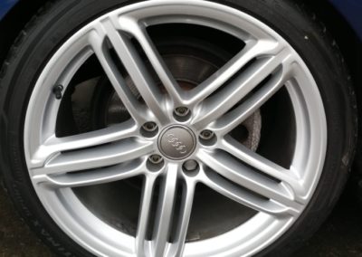Audi Silver Wheel Repair Image