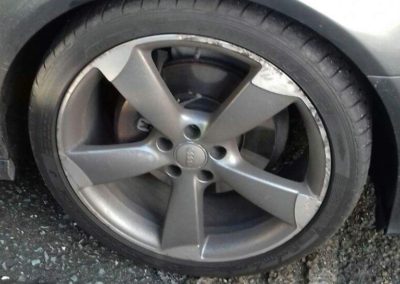 Audi Wheel Repair Before Image